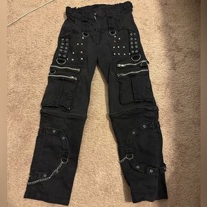 Darkrock black cargo jeans